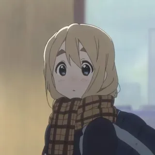 🥄 5bfa994d アニメ, 女の子, マフラー, キャラクター telegram sticker