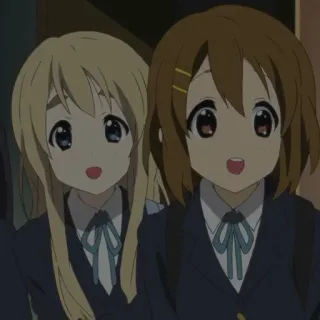 🗑 755d0949 アニメ, かわいい, 女の子, 制服, マンガ telegram sticker