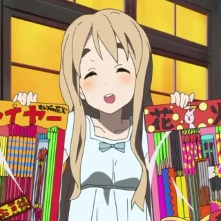 💉 cb65021e アニメ, 女の子, 花火, かわいい, お祝い, 漫画 telegram sticker