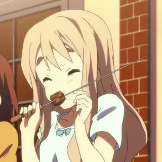 💊 ee2d4d2b アニメ, 女の子, 食べる, 食べ物, 可愛い, 幸せ telegram sticker