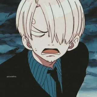 🥘 4662a2e4 Sanji One Piece Anime, One Piece, Sanji, Desenho animado, Mangá, Personagem telegram sticker