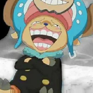 🧪 b322132b Tony Tony Chopper One Piece Anime, One Piece, Tony Tony Chopper, Engraçado, Desenho animado telegram sticker