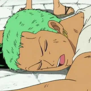 ⚔ f90f0253 Zoro One Piece anime, one piece, zoro, desenho animado, personagem telegram sticker