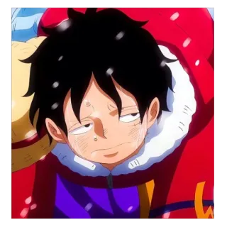 😞 af482758 Luffy One Piece Anime, Verdrietig, Huilend, Manga, Luffy, One Piece whatsapp sticker
