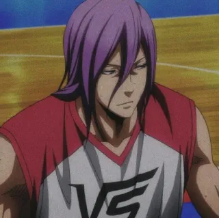 💞 e6e3cc59 Atsushi Murasakibara Kuroko's Basketball Anime, Manga, Basket, Sports whatsapp sticker