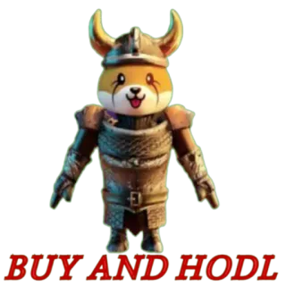 💪 68b4d248 BUY AND HODL doge, dogecoin, cripto, meme, shiba inu, vichingo, hodl, compra telegram sticker