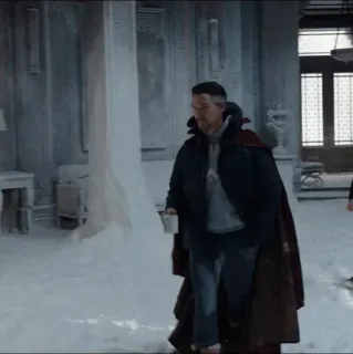 🕷 8db8b784 Doctor Strange doctor strange, marvel, supereroe, magia, mantello telegram sticker