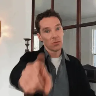 🥢 c37dd728 uomo, indicare, persona, gesto, esterno telegram sticker