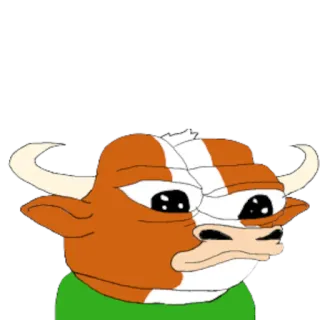 😐 ea494833 Pepe the Frog เปเป้, กบ, มีม, มีมอินเทอร์เน็ต, สัตว์, การ์ตูน telegram sticker