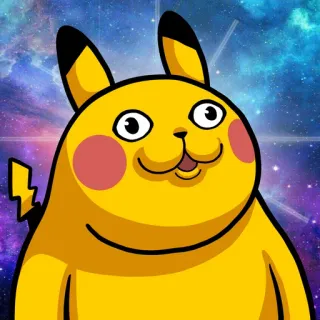 😹 5f212c05 Pikachu pikachu, pokemon, divertido, dibujos animados, meme, amarillo telegram sticker