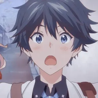 😳 88f88e82 อนิเมะ, ประหลาดใจ, ตกใจ, เด็กผู้ชาย, ตัวละคร, มังงะ telegram sticker