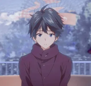 🥺 8c350d7a อนิเมะ, เด็กผู้ชาย, เศร้า, ตัวละคร, ภาพเหมือน, การ์ตูน telegram sticker