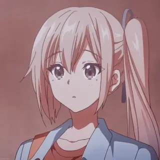 😮 9380ea0d อนิเมะ, ผู้หญิง, หางม้า, น่ารัก, การ์ตูน, ตัวละคร telegram sticker