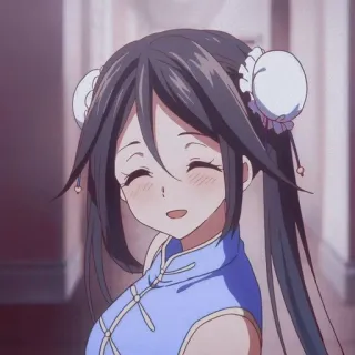 😄 96e6f3bb อนิเมะ, ผู้หญิง, ตัวละคร, ชุดจีน telegram sticker