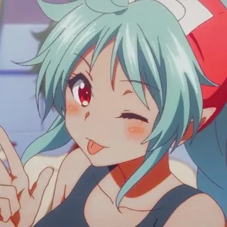 😉 a22b1cf7 อนิเมะผู้หญิง, น่ารัก, ขยิบตา, มังงะ, การ์ตูน, ตัวละคร, ภาพประกอบ telegram sticker