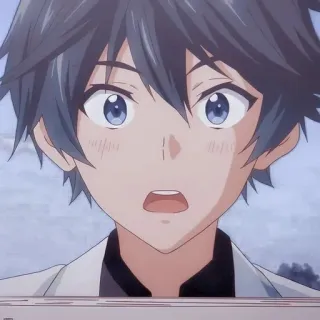 😳 ac5e2017 อนิเมะ, การ์ตูน, ผู้ชาย, ตัวละคร, เด็กผู้ชาย, ประหลาดใจ, ภาพเหมือน telegram sticker