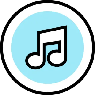 Music Notes @PunjabiSticker telegram stickers