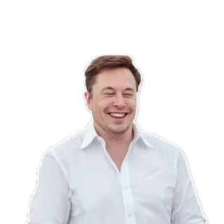 😄 17c9d631 Elon Musk อีลอน มัสก์, เทคโนโลยี, นักธุรกิจ, นักสร้างสรรค์ telegram sticker