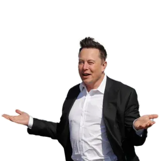 🧐 845b3835 Elon Musk อีลอน มัสก์, เทคโนโลยี, นักธุรกิจ, เทสลา, สเปซเอ็กซ์ telegram sticker