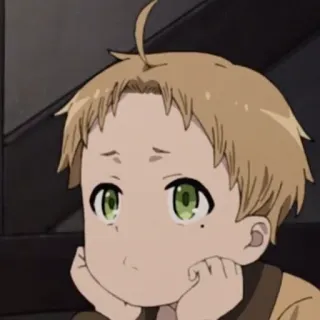 😔 24fbbcad 애니메이션, 소년, 귀여운, 아이 telegram sticker