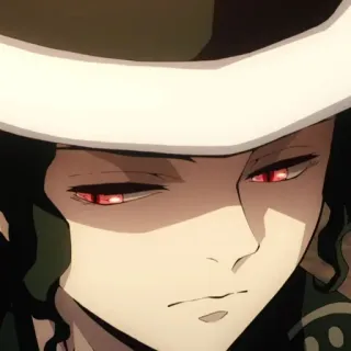 🔩 9974b423 Muzan Kibutsuji Demon Slayer 动漫, 恶魔, 反派, 无惨, 鬼舞辻 telegram sticker