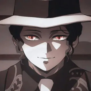 🍆 155c7ecb Muzan Kibutsuji Demon Slayer Мудзан Кибуцуджи, Клинок, рассекающий демонов, Аниме, Персонаж, Фанарт whatsapp sticker