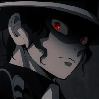 🍯 416ee504 Muzan Kibutsuji Demon Slayer Аниме, Демон, Ужасы, Мудзан Кибуцуджи, Клинок, рассекающий демонов, Злодей whatsapp sticker