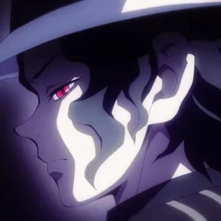 🌋 d2281858 Muzan Kibutsuji Demon Slayer Клинок, рассекающий демонов, Мудзан Кибуцуджи, Аниме, Манга, Злодей, Персонаж whatsapp sticker