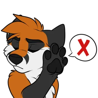 Fox by Muzz telegram stickers