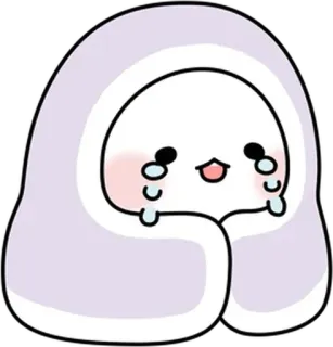 🐈 d75e4841 可爱, 卡哇伊, 哭泣, 悲伤, 卡通, 人物, 贴纸, 团 telegram sticker