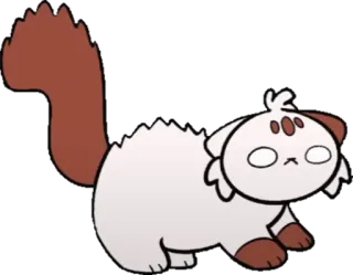 😳 01af4ed1 chat, dessin animé, animal, mignon, animal de compagnie, poilu telegram sticker