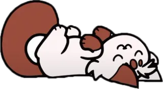 🤤 83880909 animal, mignon, chat, dormir, adorable, dessin animé, autocollant telegram sticker