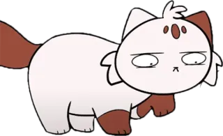 🤢 cc3fe16a chat, animal, mignon, dessin animé, animal de compagnie telegram sticker