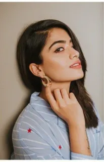 🍑 2cbfe200 femme, portrait, décontracté, souriant, beauté whatsapp sticker