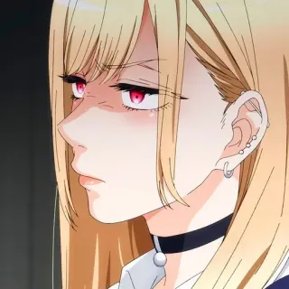 🎃 0b17b787 Marin Kitagawa My Dress-Up Darling anime, girl, cute, Marin Kitagawa, My Dress-Up Darling whatsapp sticker