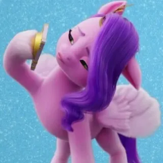 😚 57d64689 My Little Pony, Kartun, Poni, Merah Muda, Kuda bersayap, Animasi telegram sticker