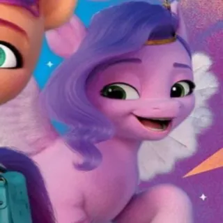 😛 bb953963 Izzy Moonbow My Little Pony: A New Generation Poni, Kartun, Ungu, Izzy Moonbow, My Little Pony, Binatang telegram sticker