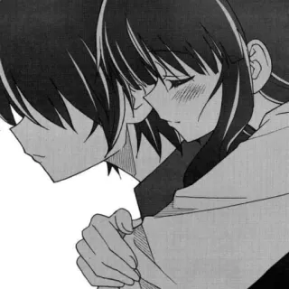 ❤️ 5b9de9a2 Anime, Liebe, Paar, Romantik, Manga whatsapp sticker