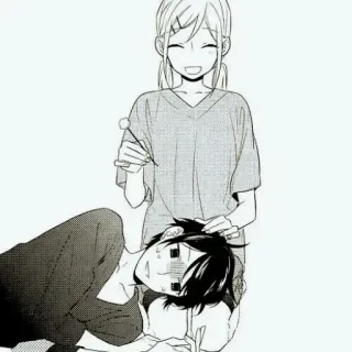 🕸 dc6982a0 Anime, Casal, Romance, Fofo whatsapp sticker