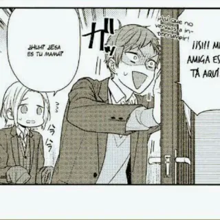 🕸 f1c7c031 ¿HUH? ¿ESA
ES TU MAMA?
Así que no
verkas a in-
terrumpir!
¡¡SII! MII
AMIGA ES
TÁ AQUÍ Mangá, Quadrinho, Tradução, Balão whatsapp sticker