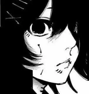 🕷 8971cab8 Anime, Manga, Cara, Retrato, Pelo oscuro telegram sticker