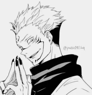 🕷 67b214c2 Ryomen Sukuna Jujutsu Kaisen Anime, Manga, Sukuna, Bösewicht, Jujutsu Kaisen, Fluchgeist whatsapp sticker