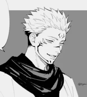 🕷 82c08162 Ryomen Sukuna Jujutsu Kaisen Anime, Manga, Jujutsu Kaisen, Sukuna, Ryomen Sukuna, Fluchgeist whatsapp sticker