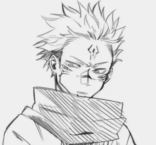 🕷 af1e3f62 Sukuna Jujutsu Kaisen Anime, Manga, Fluchgeist, Jujutsu Kaisen, Sukuna whatsapp sticker