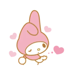 ✳️ c4cd3761 My Melody cute, cartoon, sanrio, kawaii telegram sticker