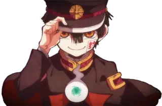 😏 912e9ce5 Hanako-kun Toilet-bound Hanako-kun Anime, Manga, Hanako Kun, Toilet-bound Hanako-kun, Schooluniform, Geest telegram sticker