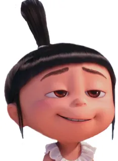 😌 5fa0394d Agnes Despicable Me การ์ตูน, ผู้หญิง, น่ารัก, ตัวละคร, แอนิเมชั่น, ภาพยนตร์ whatsapp sticker