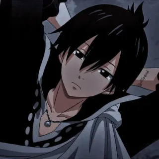 🩸 3f7ebf21 Zeref Fairy Tail Anime, Manga, Zeref, Fairy Tail, Sihir Hitam, Penyihir, Penyihir whatsapp sticker