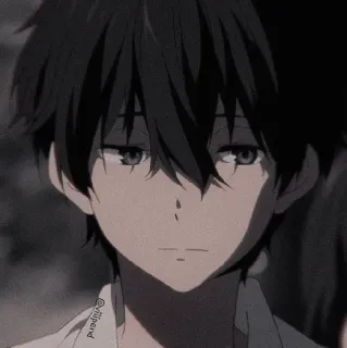 🩸 6bcc6cf4 anime, anak laki-laki, potret, karakter whatsapp sticker