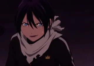 🩸 8bf7bfda Yato Noragami Anime, Karakter, Dewa, Yoragami whatsapp sticker